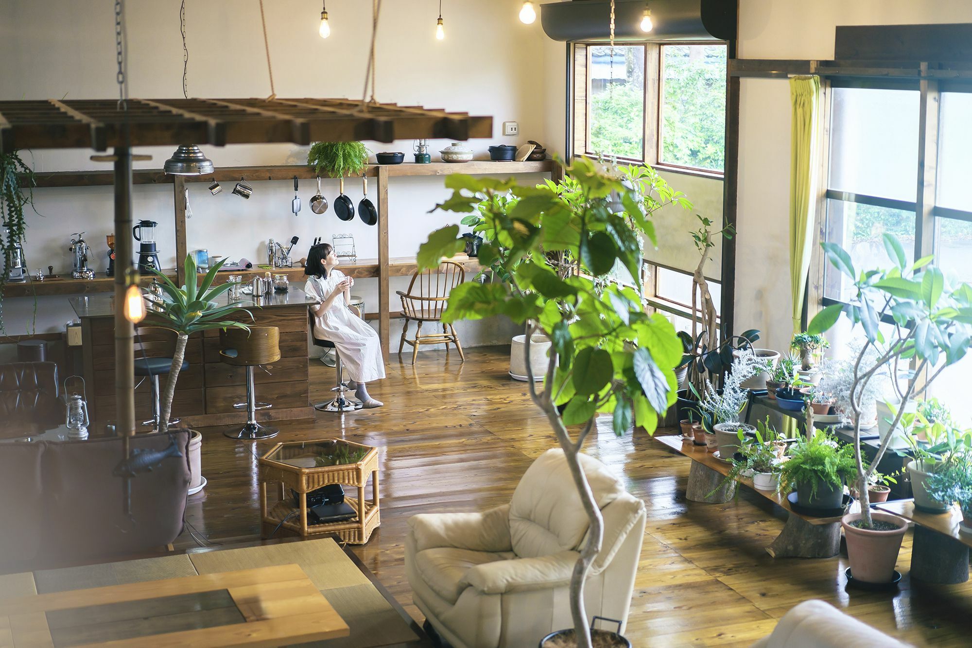 ゆったりと落ち着ける空間でリラックス